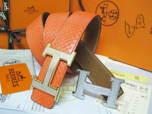 Super Perfect Quality Hermes Belts(100% Genuine Leather,Reversible Steel Buckle)-1079