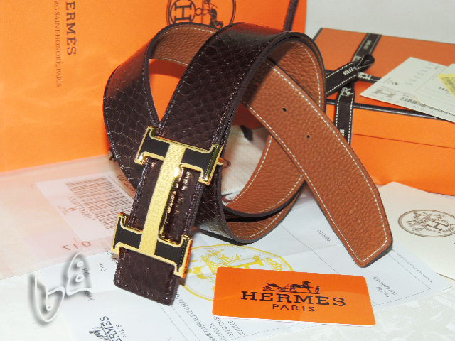 Super Perfect Quality Hermes Belts(100% Genuine Leather,Reversible Steel Buckle)-1107