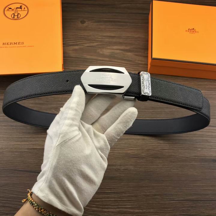 Super Perfect Quality Hermes Belts(100% Genuine Leather,Reversible Steel Buckle)-1121