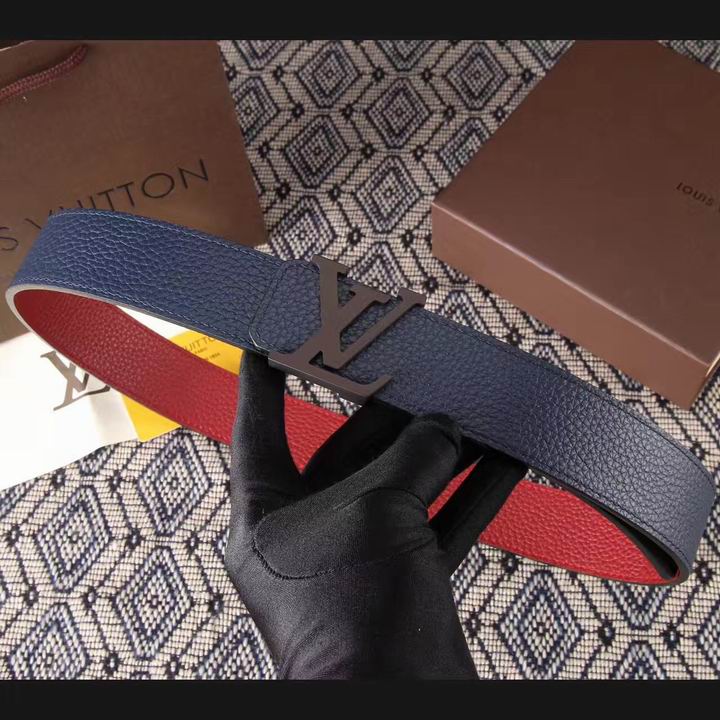 Super Perfect Quality LV Belts(100% Genuine Leather,Steel Buckle)-1527