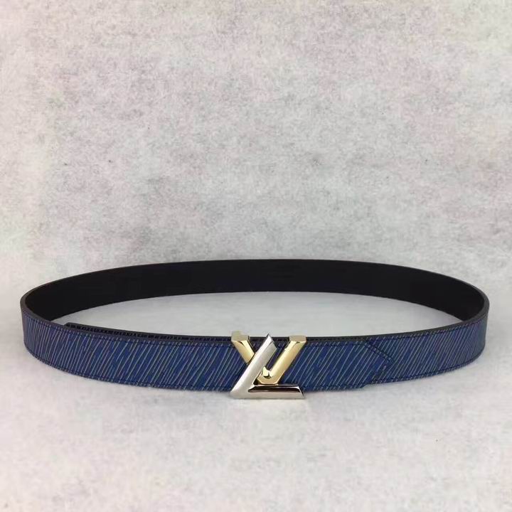 Super Perfect Quality LV Belts(100% Genuine Leather,Steel Buckle)-1652