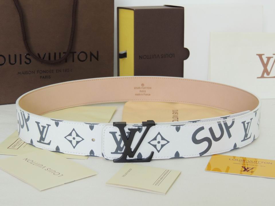 Super Perfect Quality LV Belts(100% Genuine Leather,Steel Buckle)-1673