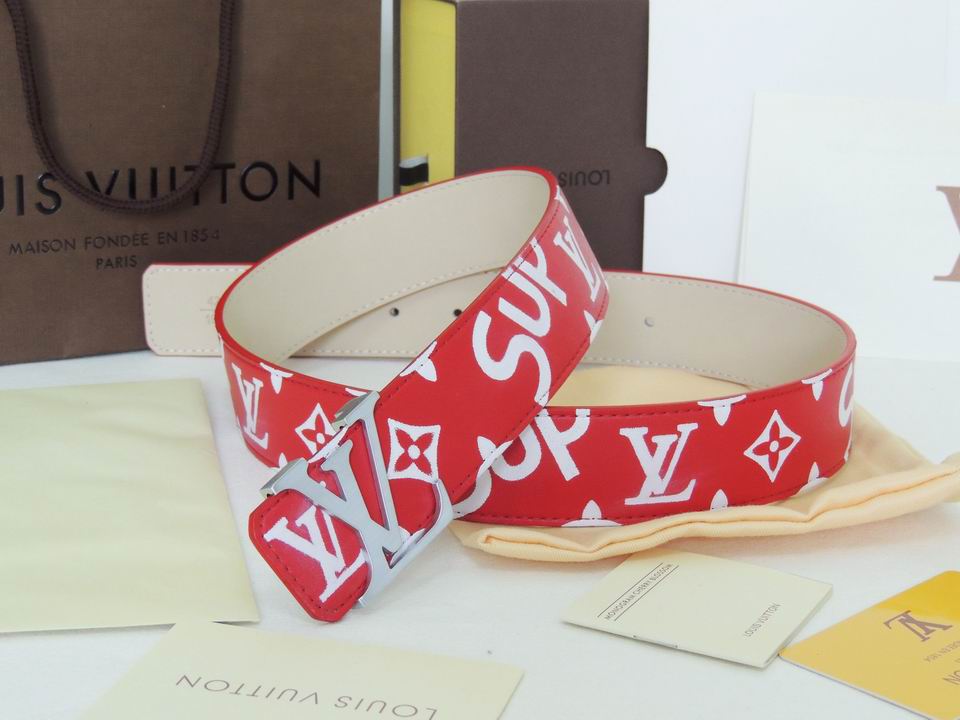 Super Perfect Quality LV Belts(100% Genuine Leather,Steel Buckle)-1682