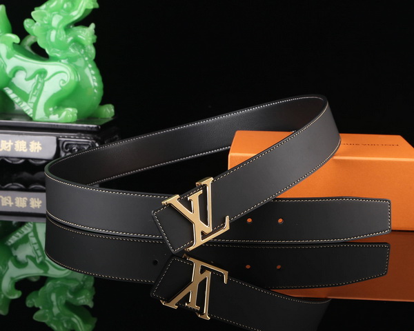 Super Perfect Quality LV Belts(100% Genuine Leather,Steel Buckle)-1753