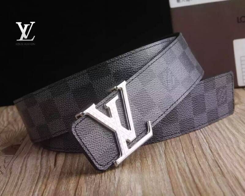 Super Perfect Quality LV Belts(100% Genuine Leather,Steel Buckle)-1844