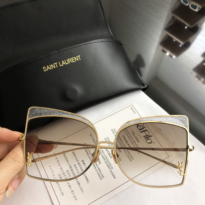 YSL  Sunglasses AAAA-362