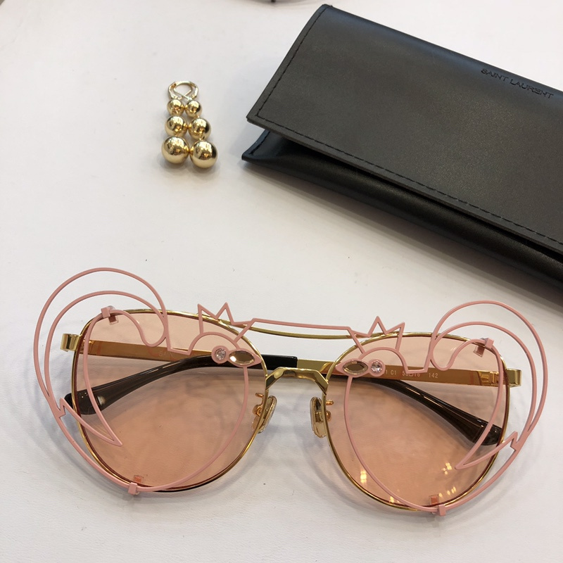 YSL  Sunglasses AAAA-398