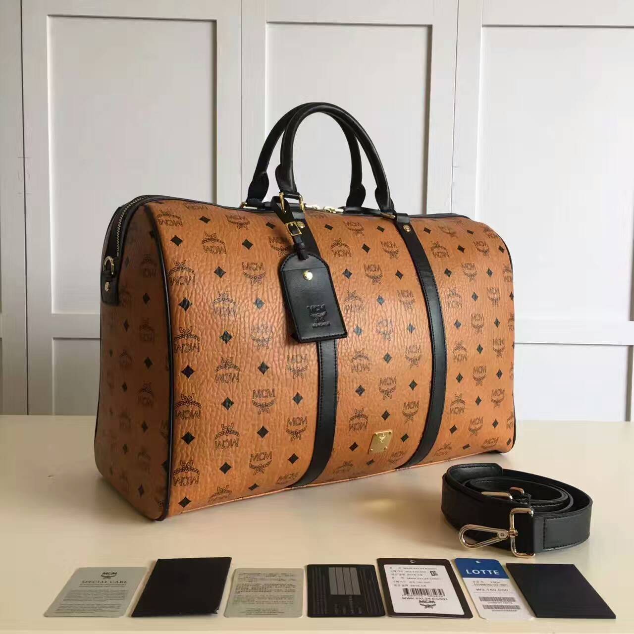 MCM Travel Bag 1:1 Quality-003