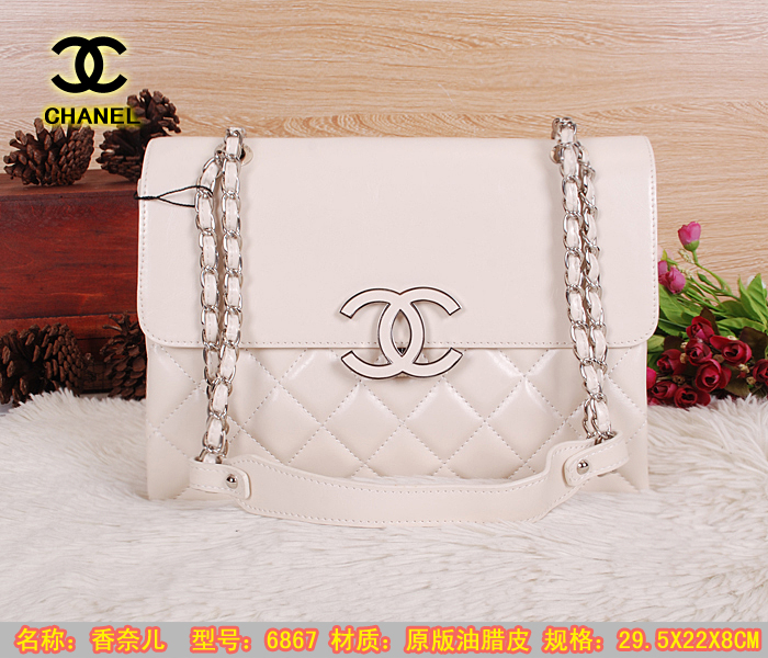 Super Perfect CHAL handbags(Original Leather)-012