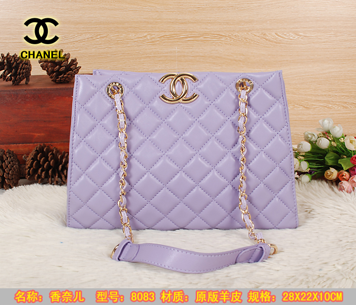 Super Perfect CHAL handbags(Original Leather)-040