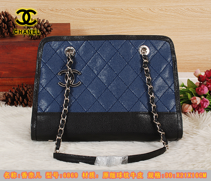 Super Perfect CHAL handbags(Original Leather)-045