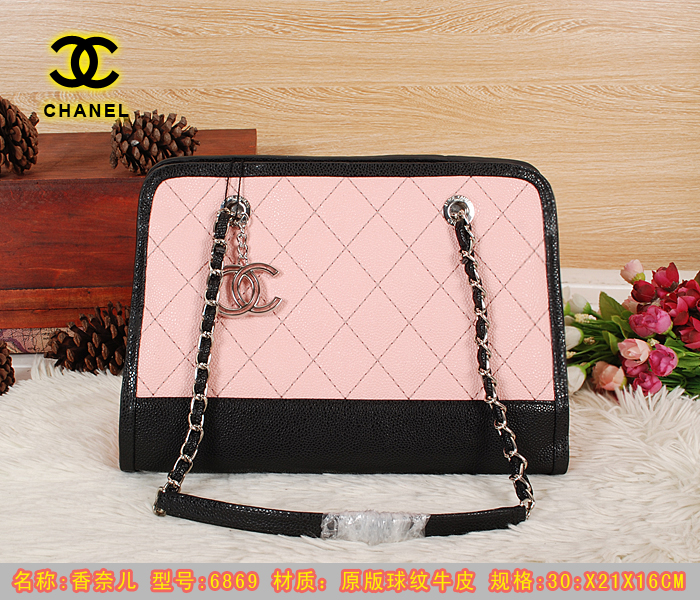 Super Perfect CHAL handbags(Original Leather)-046