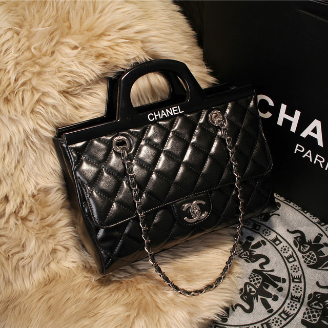 Super Perfect CHAL handbags(Original Leather)-144