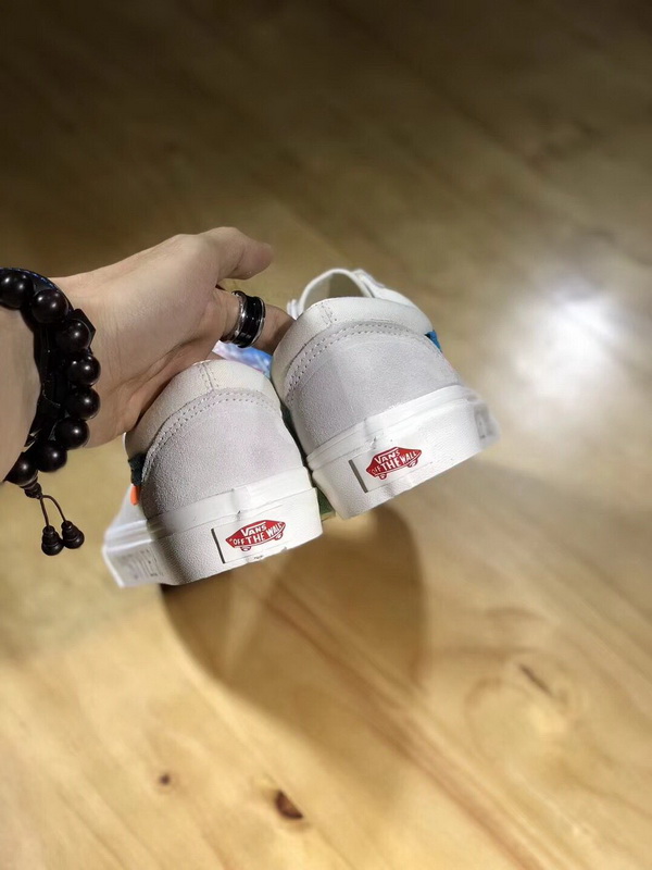 Authentic Off White X Vans White Black