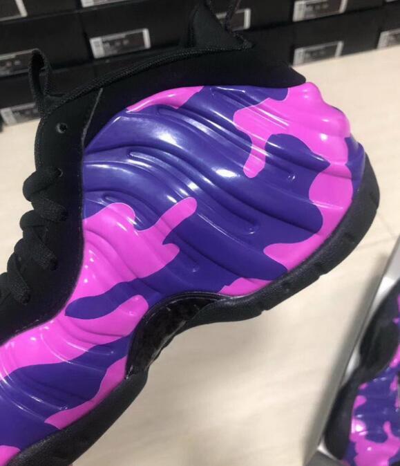 Authentic Nike Air Foamposite Pro Purple Camo