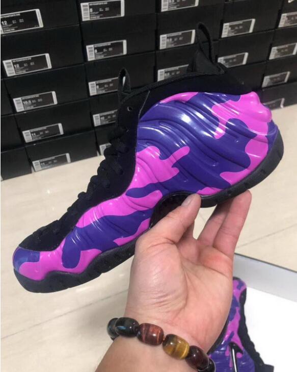 Authentic Nike Air Foamposite Pro Purple Camo