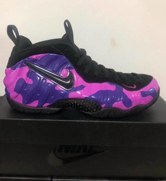 Authentic Nike Air Foamposite Pro Purple Camo