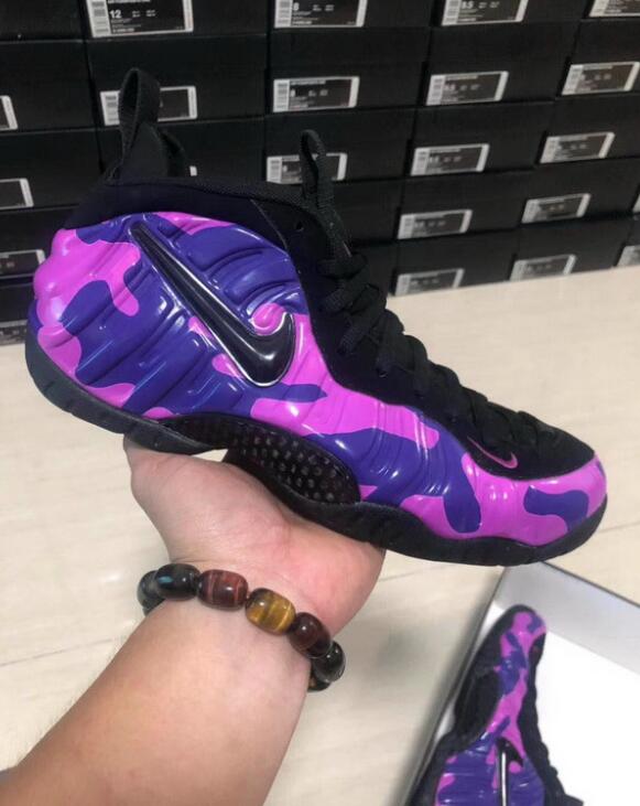 Authentic Nike Air Foamposite Pro Purple Camo