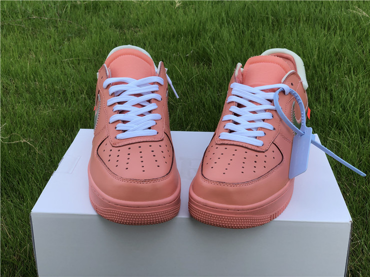 Authentic OFF-WHITE x Air Force 1 Coral