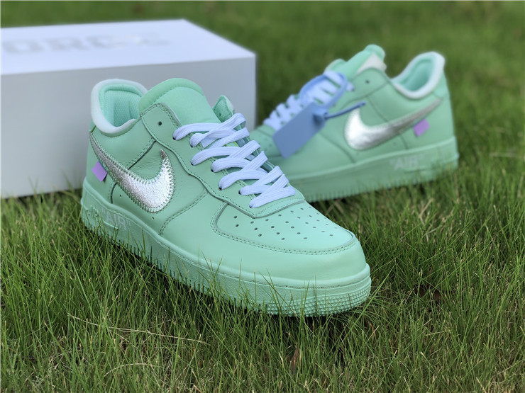 Authentic OFF-WHITE x Air Force 1 Green