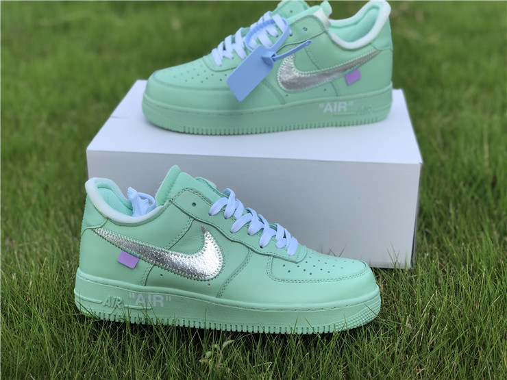 Authentic OFF-WHITE x Air Force 1 Green