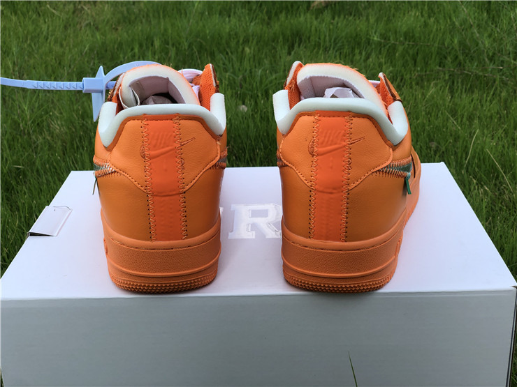 Authentic OFF-WHITE x Air Force 1 Orange