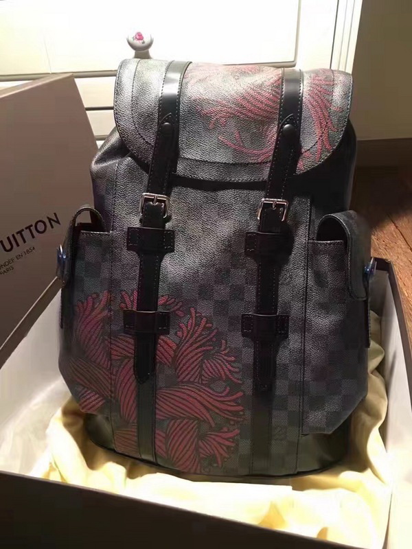 LV High End Quality Backpck-043