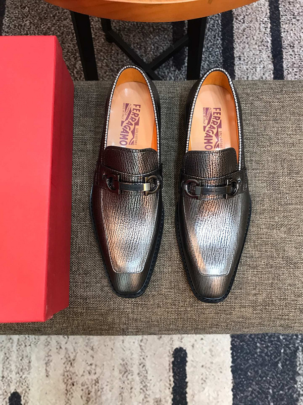 Ferragamo Men shoes 1：1 quality-152