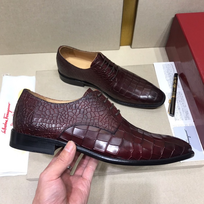 Ferragamo Men shoes 1：1 quality-154