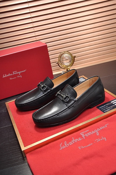 Ferragamo Men shoes 1：1 quality-418