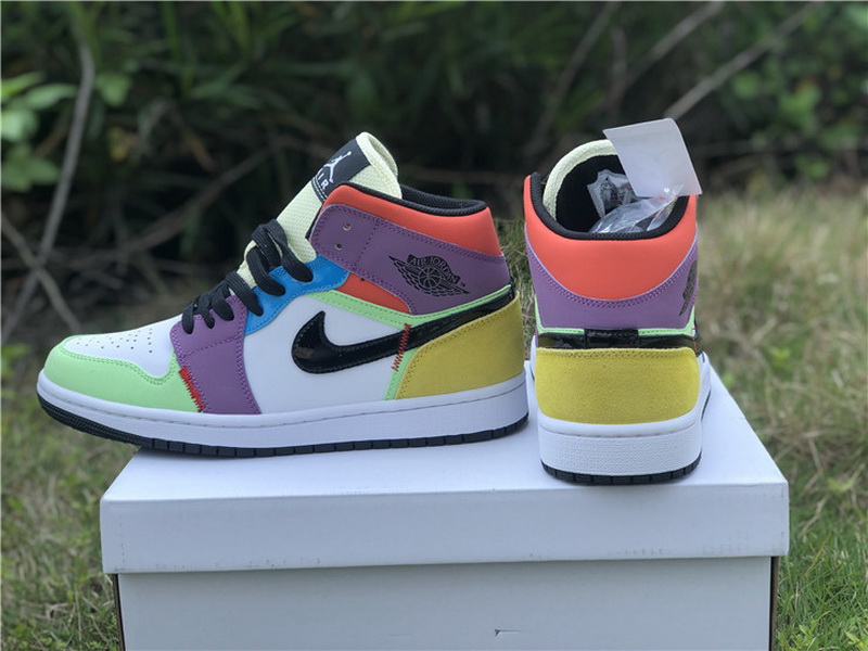 Authentic Air Jordan 1 Mid SE “Multicolor”