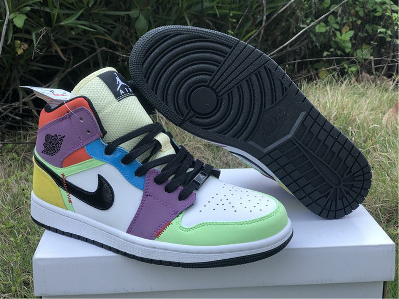 Authentic Air Jordan 1 Mid SE “Multicolor”