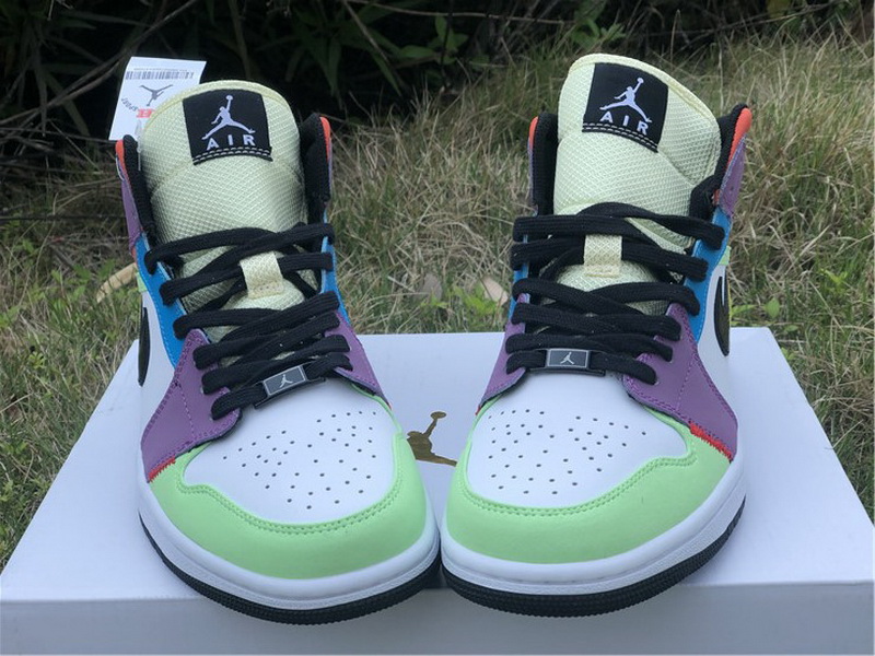 Authentic Air Jordan 1 Mid SE “Multicolor”