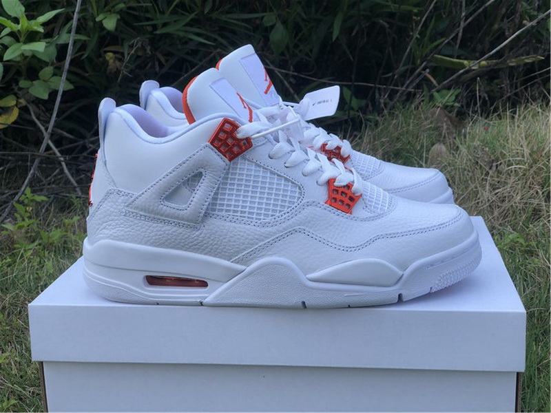 Authentic Air Jordan 4 “Orange Metallic”