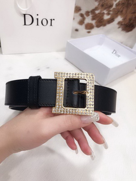 Super Perfect Quality Dior Belts(100% Genuine Leather,steel Buckle)-178