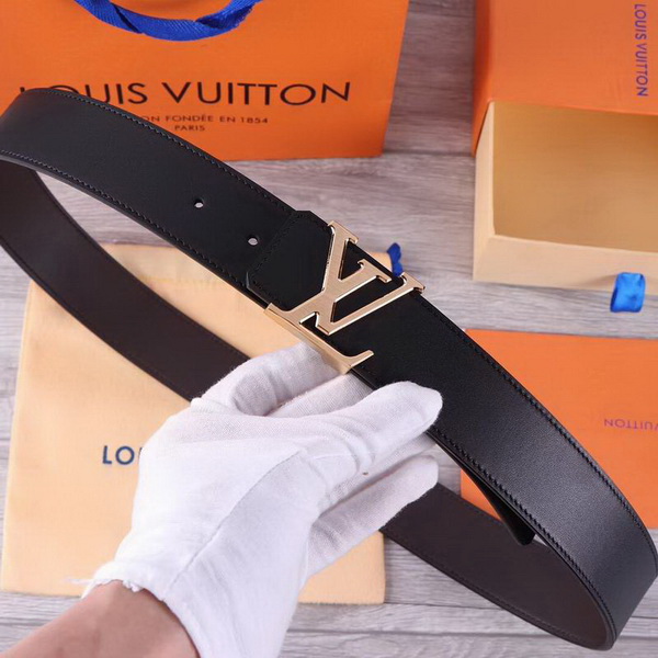 Super Perfect Quality LV Belts(100% Genuine Leather Steel Buckle)-2014