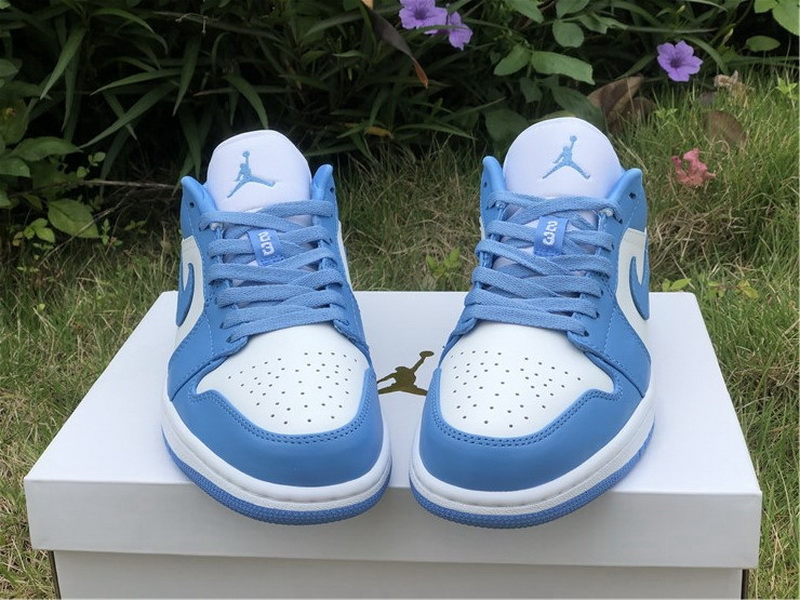 Authentic  Air Jordan 1 Low “UNC”