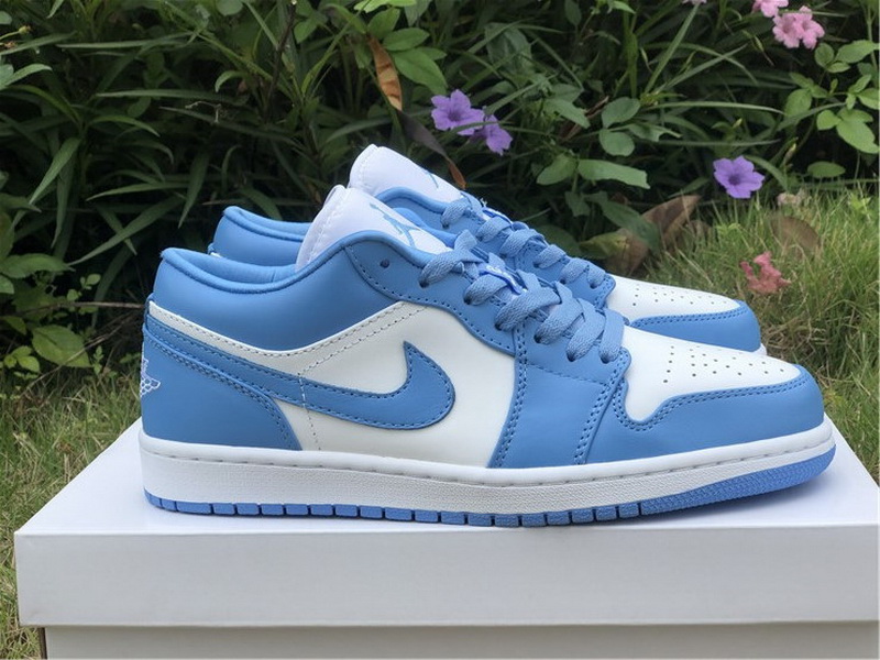 Authentic  Air Jordan 1 Low “UNC”