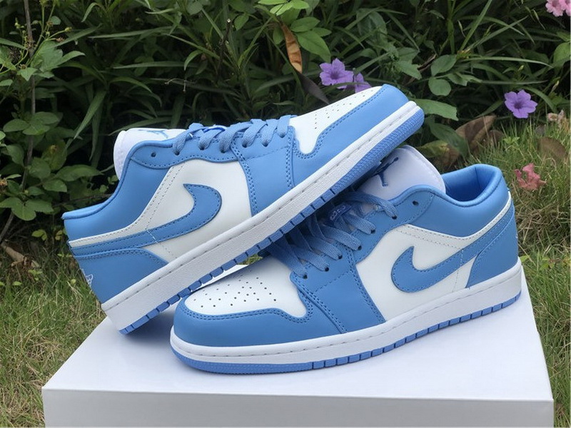 Authentic  Air Jordan 1 Low “UNC”