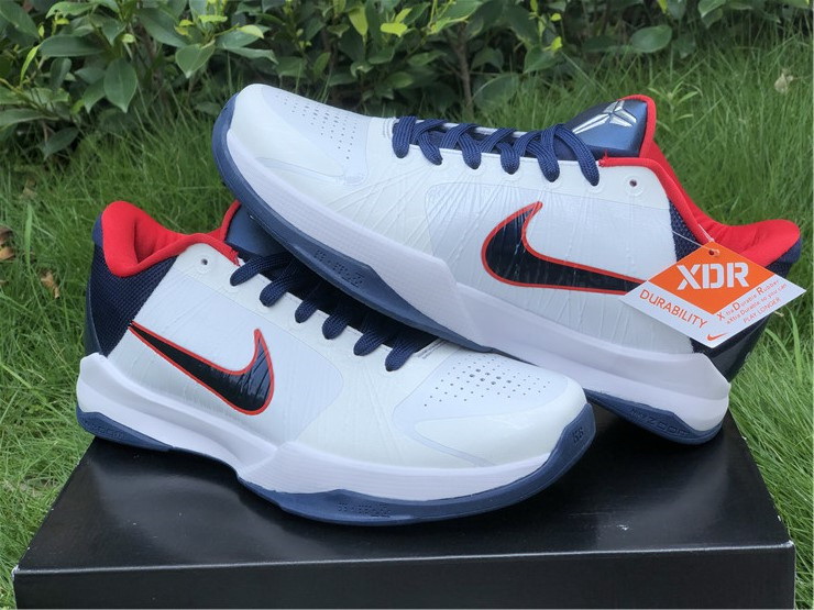 Authentic Nike Kobe 5 Protro White Blue