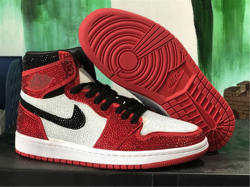 Authentic Air Jordan 1 theshoesurgeon #The North Pole Chicago