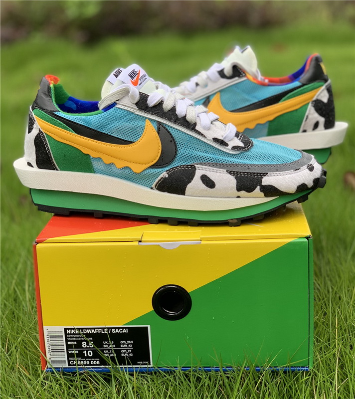 Authentic Sacai x Nike LdWaffle Shoes