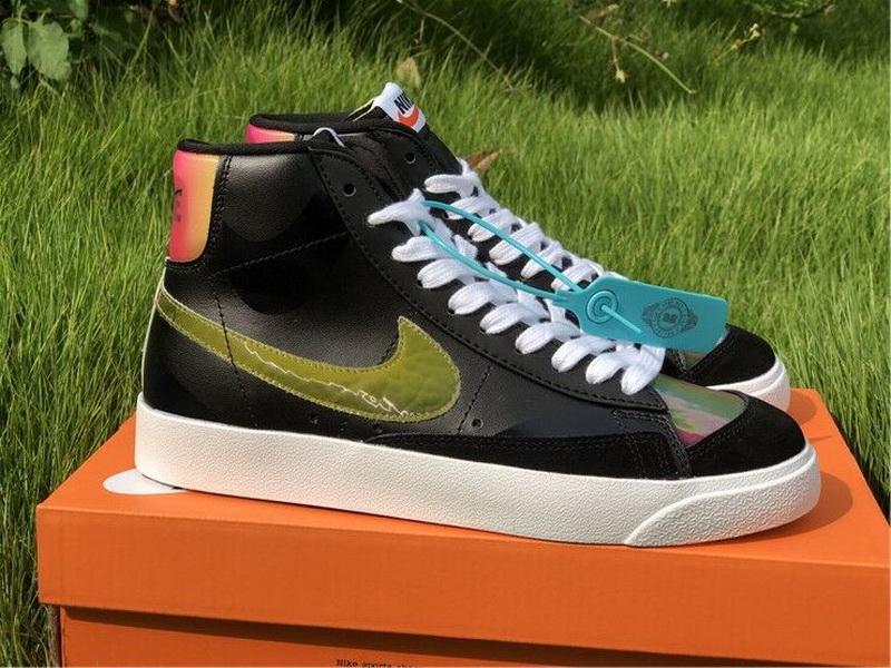 Authentic Nike Blazer Mid ′77 VNTG Black Women 