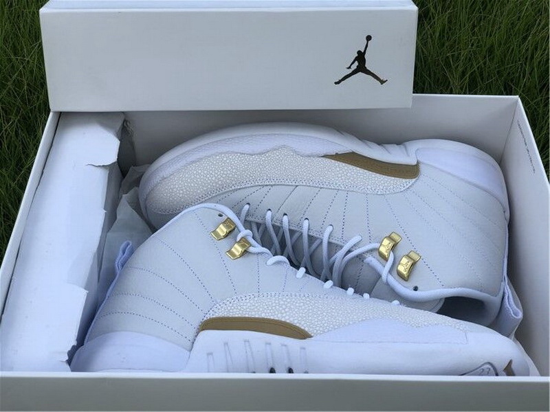 Authentic Air Jordan 12 OVO “White” Restock