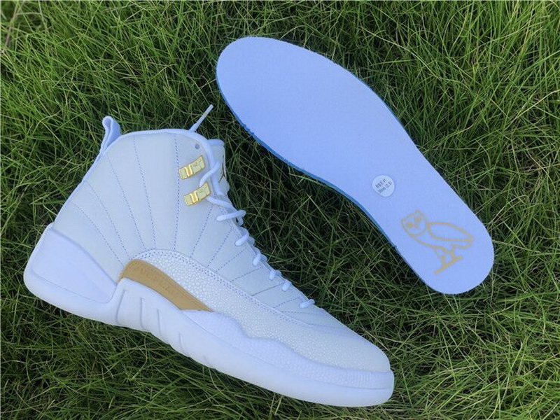 Authentic Air Jordan 12 OVO “White” Restock