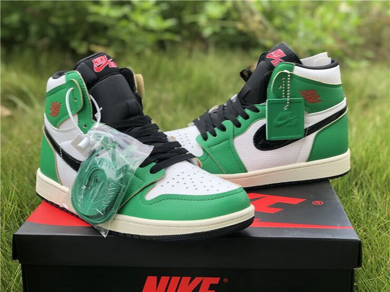 Authentic Air Jordan 1 High OG WMNS “Lucky Green”