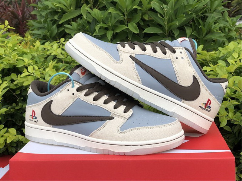 Authentic PlayStation x Travis Scott x Nike Dunk Low