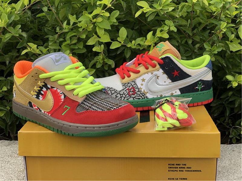 Authentic Nike SB Dunk Low “What The”