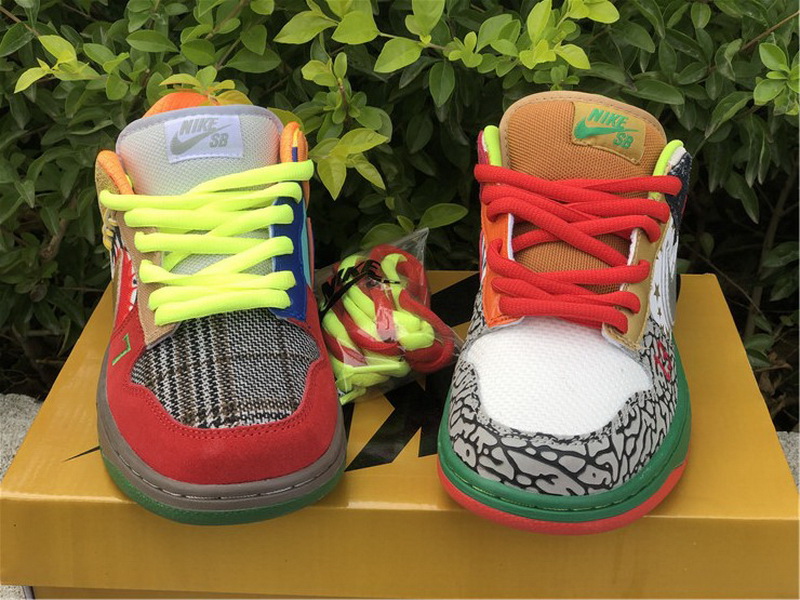 Authentic Nike SB Dunk Low “What The”