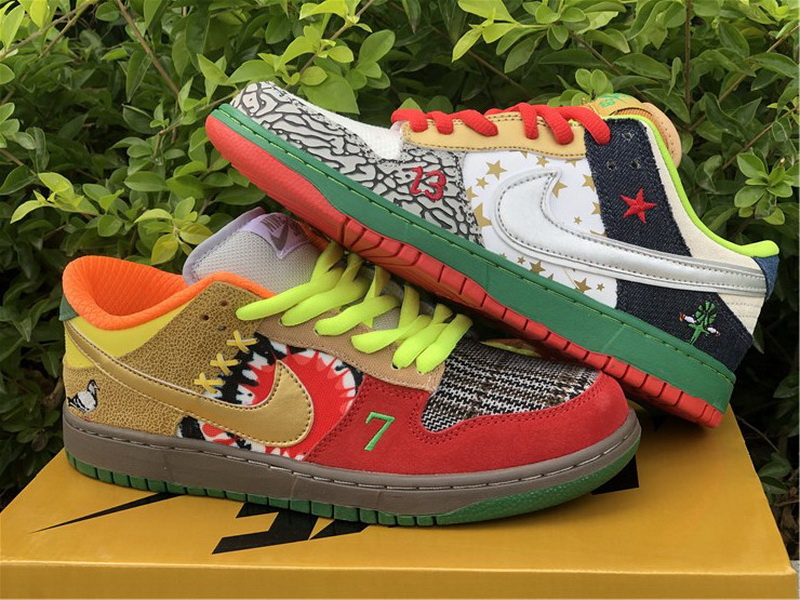 Authentic Nike SB Dunk Low “What The”